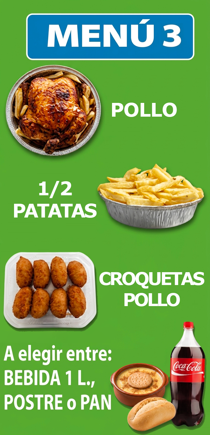 Menú 3